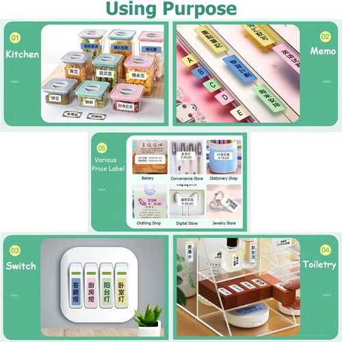 Niimbot D11 Mini Label printer paper Supermarket Price Label