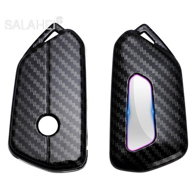 3 Buttons ABS Car Key Case Cover For VW Volkswagen Golf 8 Mk