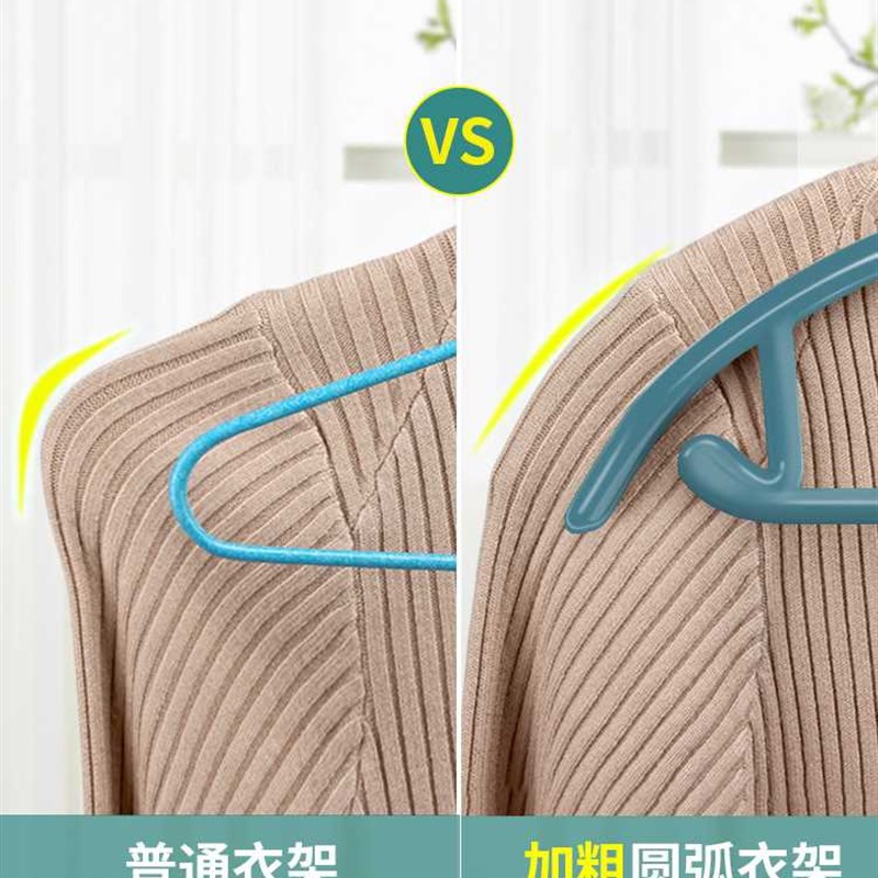 不锈钢多功能无痕l防肩角衣服挂钩凉衣架子晒家用防滑晾粗衣架裤