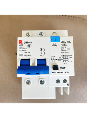 漏电保护器 CH1-63 C25 CH1L-505 C25A/2 2LA