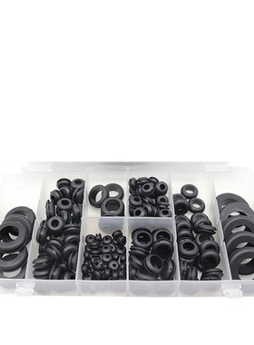 *180pcs Rubber Grommet Car Fuse Accessories 8 Popular Sizes