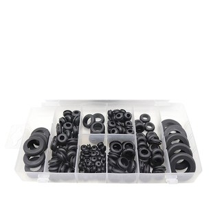 *180pcs Rubber Grommet Car Fuse Accessories 8 Popular Sizes