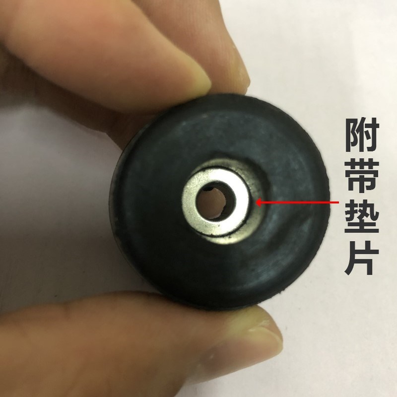 现货橡胶弹簧振动减震柱圆形给料机脱水筛平台隔T音降噪圆柱圆垫