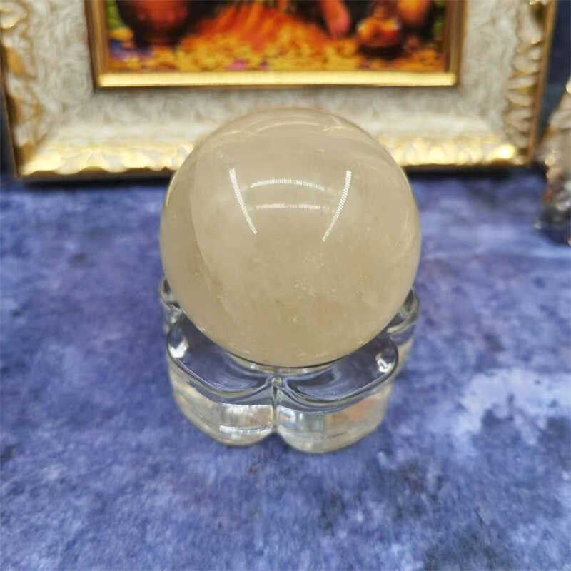 天然水晶球粉色球白色球黄色黑翟石草莓晶球装饰摆件居家原石工艺,家居饰品,装饰摆件,淘宝优惠券,粉丝福利购,淘宝优惠卷