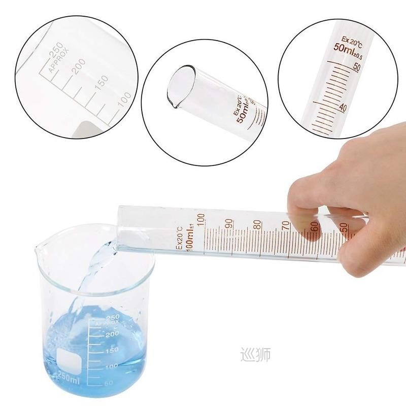 ass Graduated Cylinder Set 1 mlE 20ml050ml 150ml, Thick G 农机/农具/农膜 农机配件 原图主图