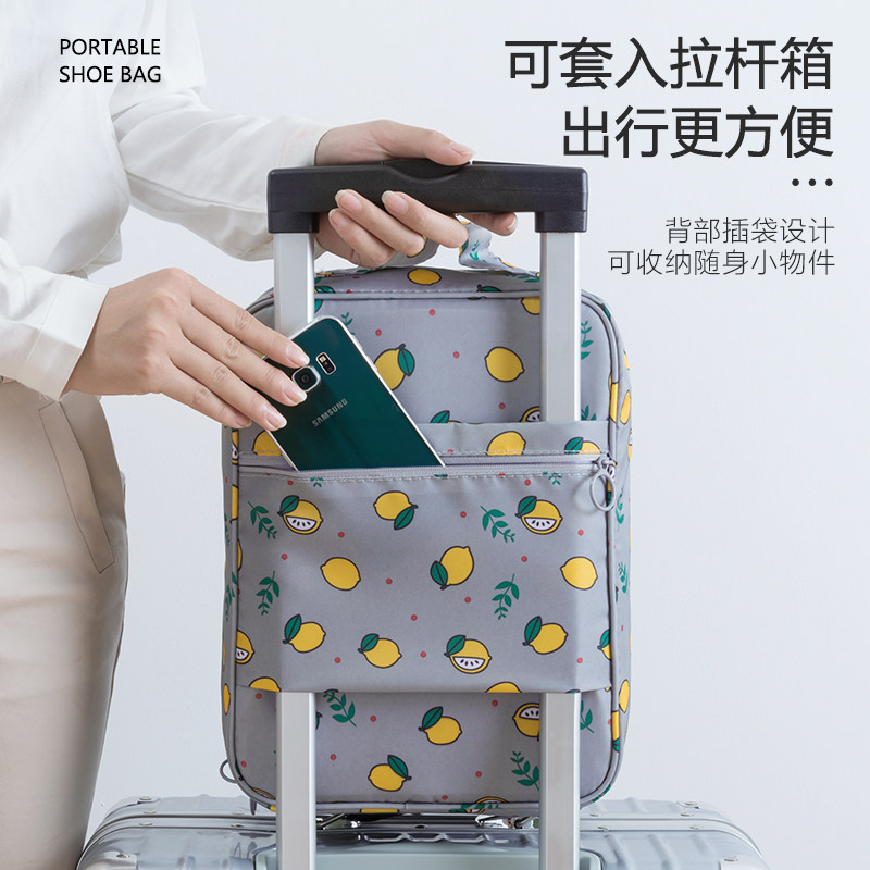 工厂销旅行鞋子j收纳袋整理包防尘鞋袋收纳包3位大容量旅游便携鞋