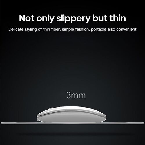 1pcs Aluminium Alloy Mouse Pad Non-slip Gaming Mouse Pad Com