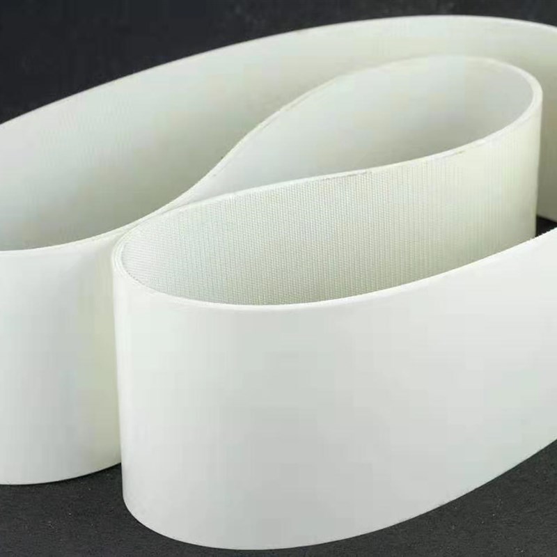 绿色PVC输送带轻型车间传送流水线花纹草坪爬坡皮带防静电工作台