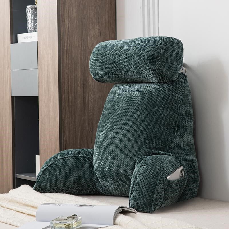 泰迪绒床头靠垫软包护腰靠枕大靠背沙发抱枕床上看书护颈枕头宿舍,居家布艺,床头靠垫,淘宝优惠券,粉丝福利购,淘宝优惠卷