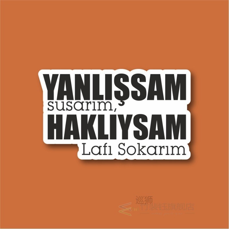 Hakl?ysam Laptop and Phone Sticker-Decal max.8cm