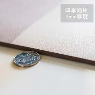 可以拖的露台阳台铺地垫子防水可擦免洗pu皮革防滑地面铺垫大尺寸