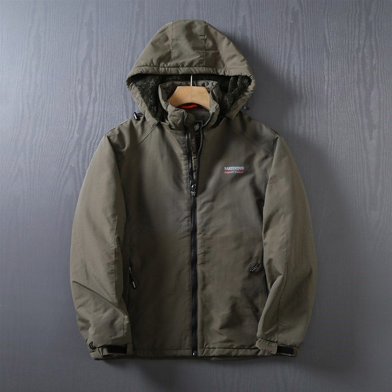 ~潮男时尚单品!秋冬防水保暖户外冲锋衣连帽工装夹克外套,男装,秀禾服,淘宝优惠券,粉丝福利购,淘宝优惠卷
