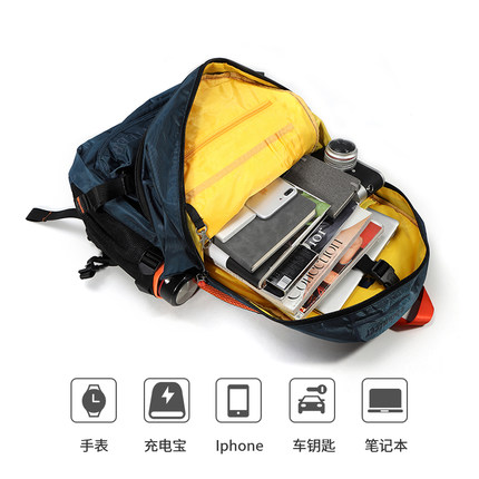 2023新款休闲双肩包男15英寸笔记本电脑包大容量旅行背包学生书包