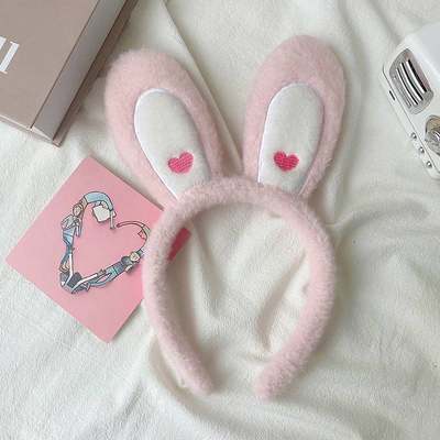 推荐Xing Dailu's Same Rabbit Ear Hair Band, Korean Netizen C