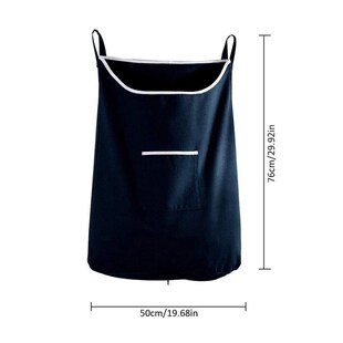 Hamper Stor Hanging Bag Washing Clothes Behind Laundry Door