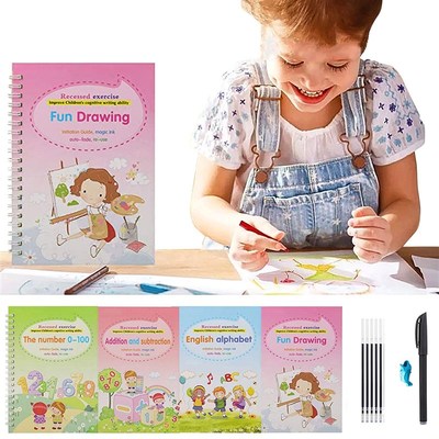 English Copybook For Calligraphy Books For Kids Word Childr