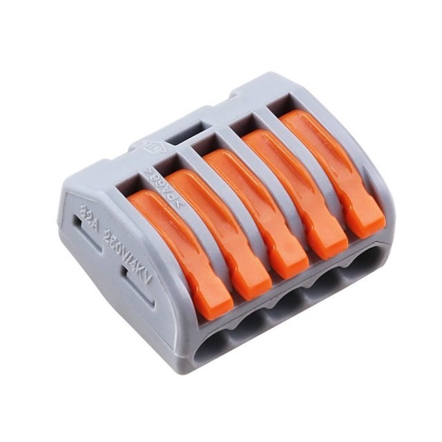 推荐(20pcs/bag) 5 pin universal compact wire connector Termi