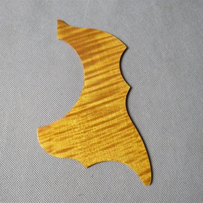 新手工制作实木原声吉他枫木D实木护板吉他配件木质护板