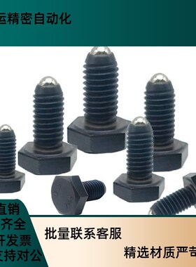 ZAK11粗牙外六角球头柱塞玻珠 BPHL4/5/6/8/10/12-10/15/20/25/40