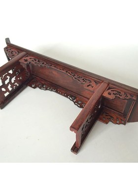 红木明清小家具红酸枝小琴桌中国风微缩条案模型娃娃屋古风书桌