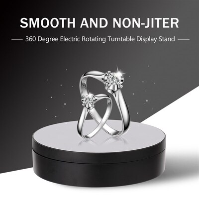 3 Speed Adjustable Rotating Display Stand 360 Degree Electri