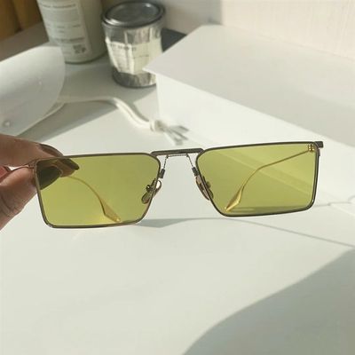 ntagedNarrow amall Sunuglasses Women Luxury BrSn  Metal F