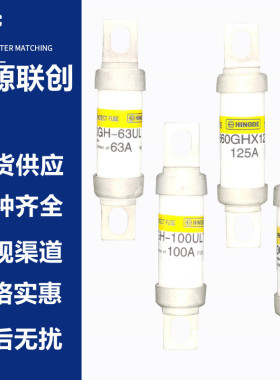 快速熔断器660GHX125-100/80/63/50/40/32/25/16/ULTC/UL保险丝管