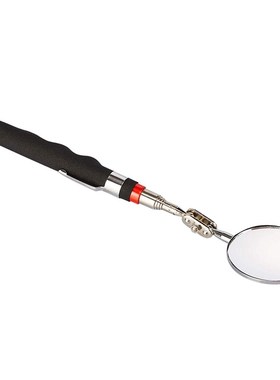 2-Pack Round 2-Inch Telescoping Inspection Mirror,Extends Up