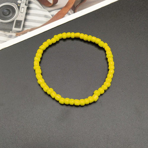 小众高货Colorful Rice Beads Bracelet Set Summer Beach Friend