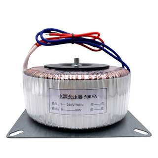 新品220V变60V环形变压器500W步进马达专用高品质环牛全铜线48V70