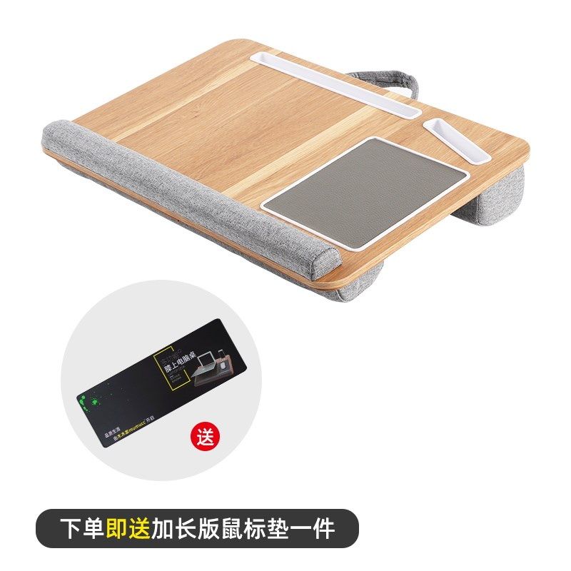 实木小桌子学生宿舍神器书桌防窥笔记本电脑办公桌懒人床上小桌子