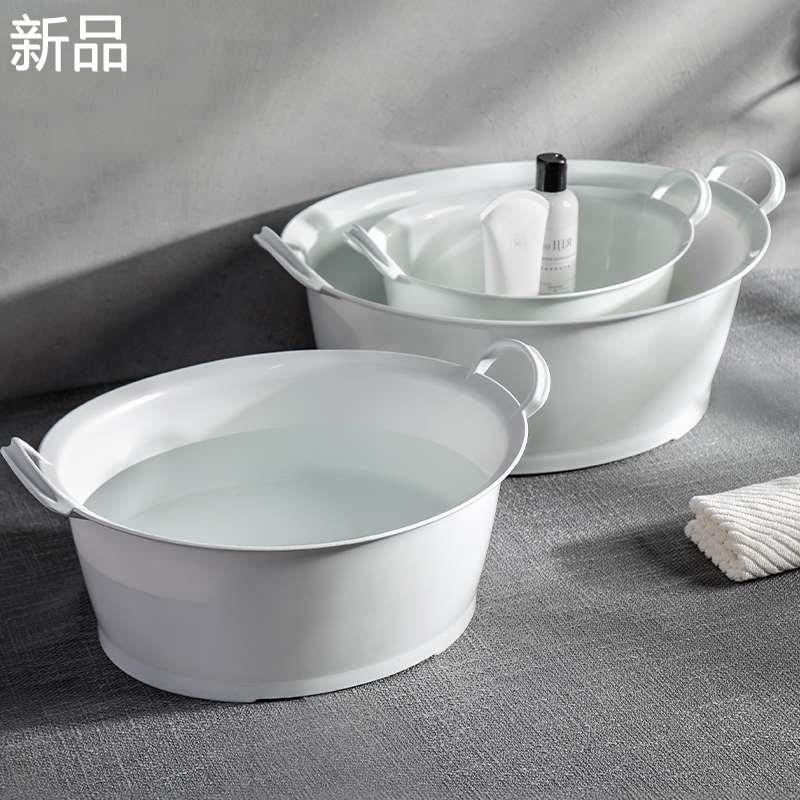 洗脸盆家用婴儿洗澡盆子大小号塑料洗衣宝宝盆加厚学生宿舍泡 新