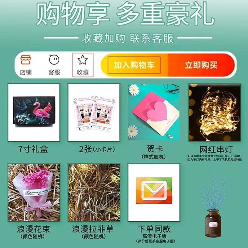 定制手工立体照片生日周年圣诞节客制化礼物送情侣男女朋友纪念框,节庆用品/礼品,创意礼盒/礼品套组,淘宝优惠券,粉丝福利购,淘宝优惠卷