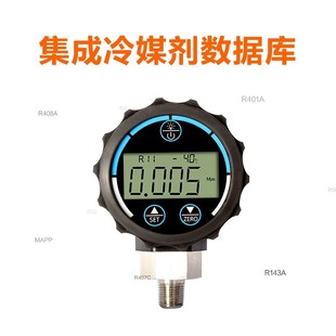 30精密数显表冷媒剂加注称重压力计 精创数字压力表PG