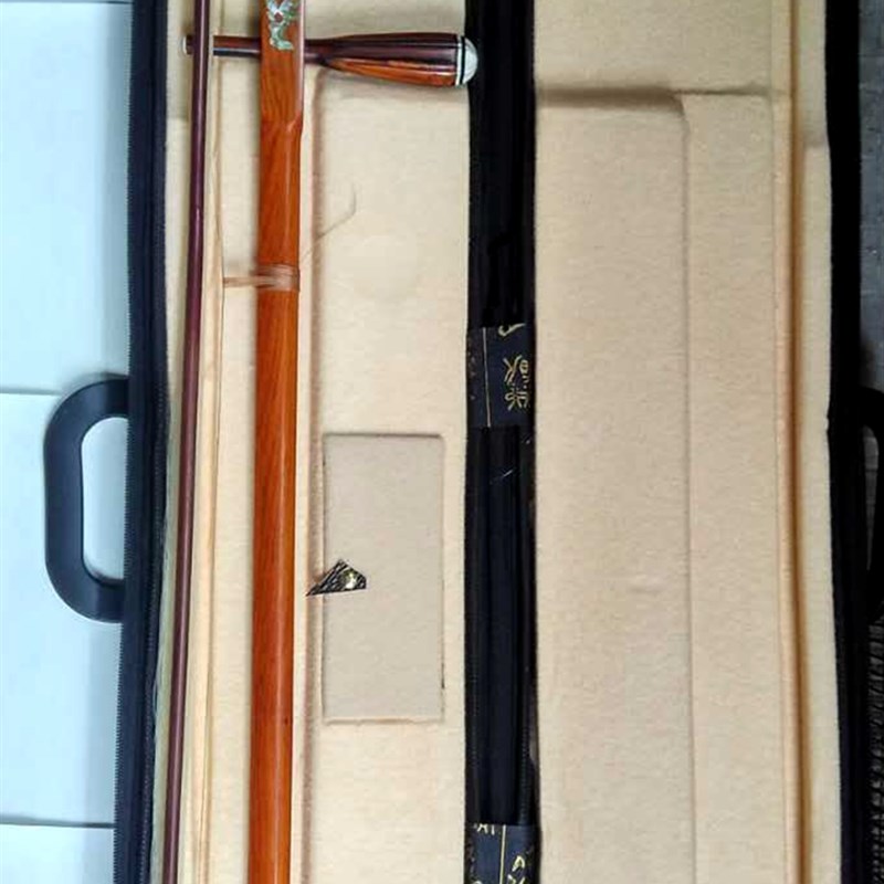 广东粤剧粤曲珍贵的微凹黄檀高胡小J叶红酸枝整筒特藏级高胡