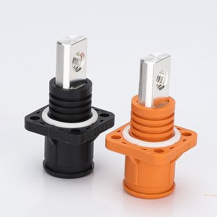 12a储能接线柱电池柜机柜新能源锂电池光伏穿墙式动力插头插座