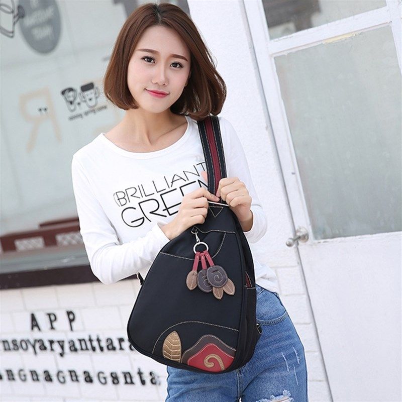 包包2021时尚新款防盗牛津布百搭双肩背包女单肩胸包斜挎轻便防水,箱包皮具/热销女包/男包,通用款女包,淘宝优惠券,粉丝福利购,淘宝优惠卷