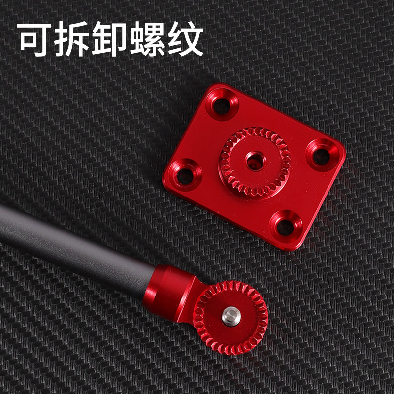 现货两用钓箱后挂侧挂快挂鱼竿架杆炮台支架后挂天线竞技竿挂配件