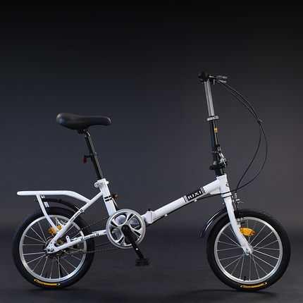 新品1折叠自行车可4/16寸小轮超轻便携成人O小学生儿童单速男女式