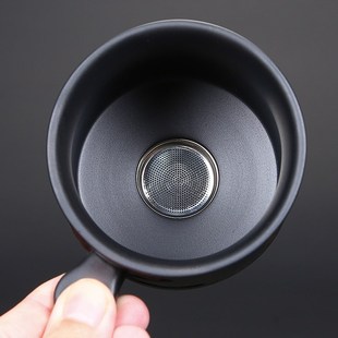 家用懒人泡茶神器复古功夫茶壶茶杯整套 高档紫陶旋转石磨茶具套装