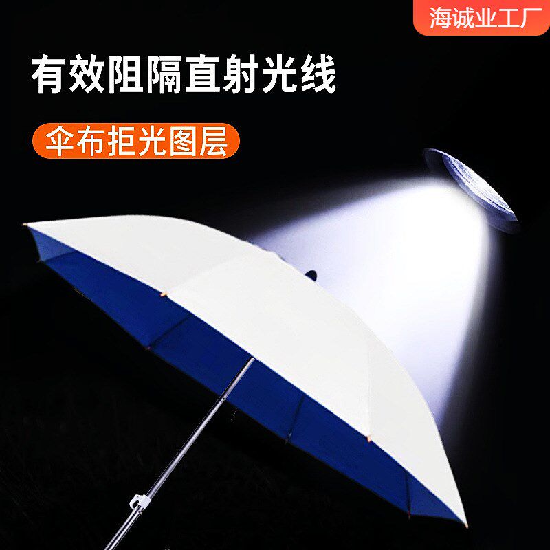 钓鱼伞大钓伞万向三折p叠便携防晒防暴雨三节短节遮阳地插轻便雨