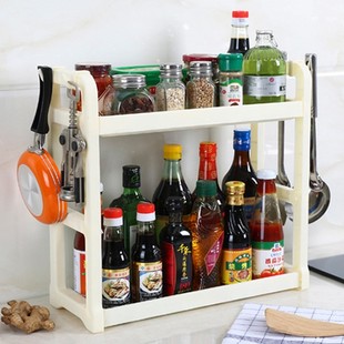 置 推荐 醋瓶疏菜角落酱料收纳盒放酱油瓶台面置物柜放置架厨房里