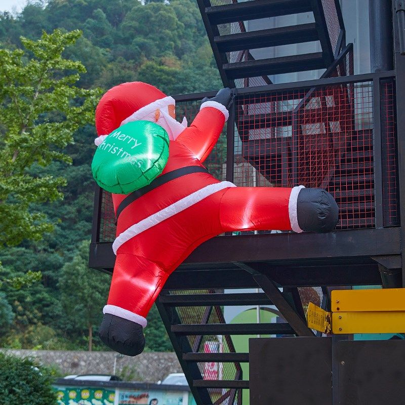 圣诞节老人爬墙爬窗户外大型充气气模商场橱窗装饰品场景布置道具,节庆用品/礼品,充气气模,淘宝优惠券,粉丝福利购,淘宝优惠卷