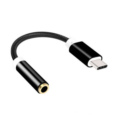 推荐USB3.1 Type C to 3.5 Earphone Cable AC Adapters Male to