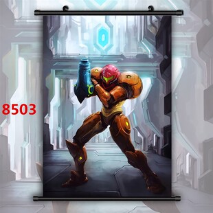 METROID Samus Aran Anime manga wall Poster Scro