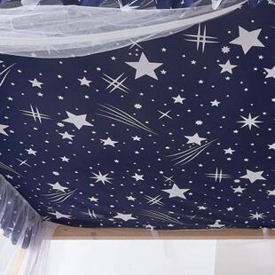 子母床上铺蚊帐学生不锈钢伸缩支架侧开门家用1.0m1.2m1.3米1.5米