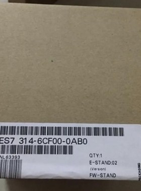 E装CPU314C模块6原S7 314-6CG03/6BG03/6CF02/6CF01/6CF00-0AB0