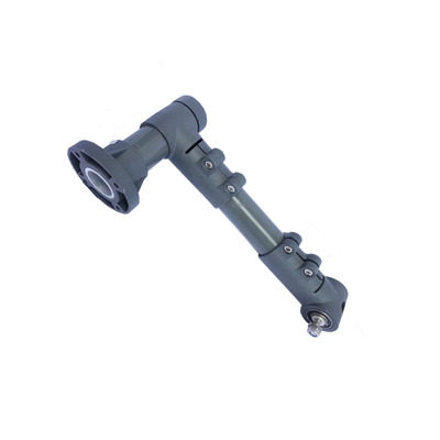 广告道闸杆全套配件主副杆百叶片塑料件匝杆落地脚铝合金配件物业