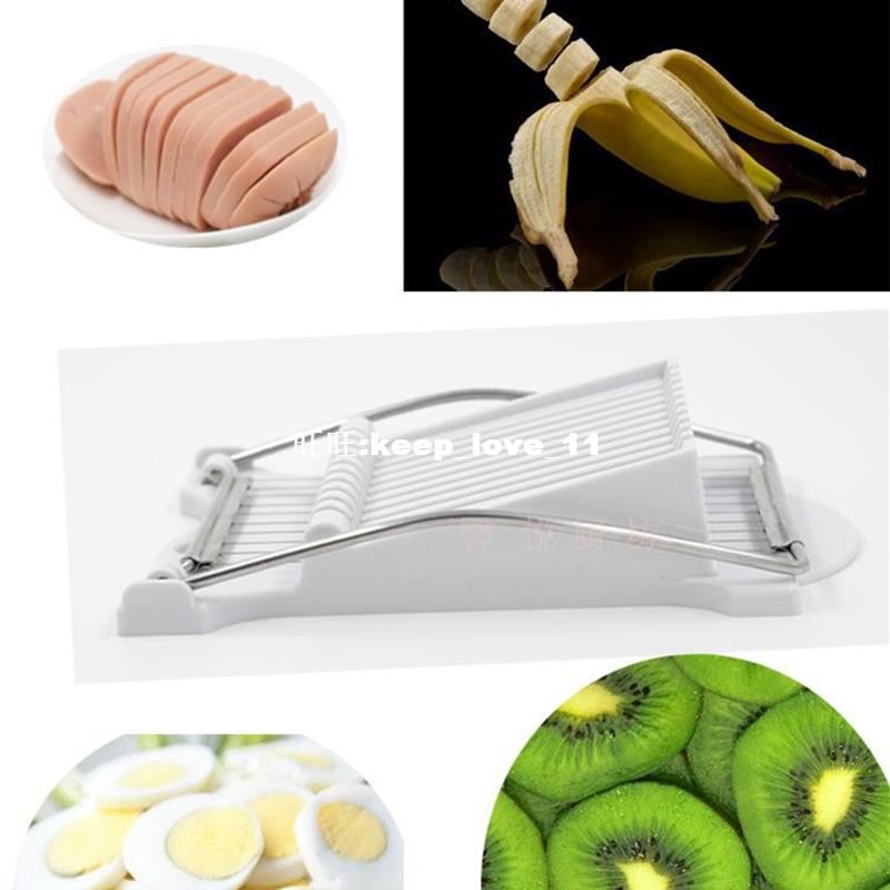 推荐Multifunctional Fruit banana slicers Stainless Steel Egg