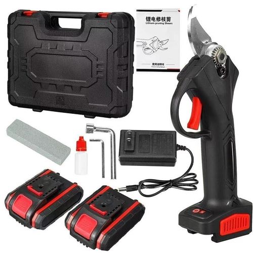 电动修枝剪刀果树剪充电式无线园艺园林专用粗枝剪刀树枝锂电剪刀